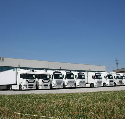 colombo autotrasporti - headquarters & fleet